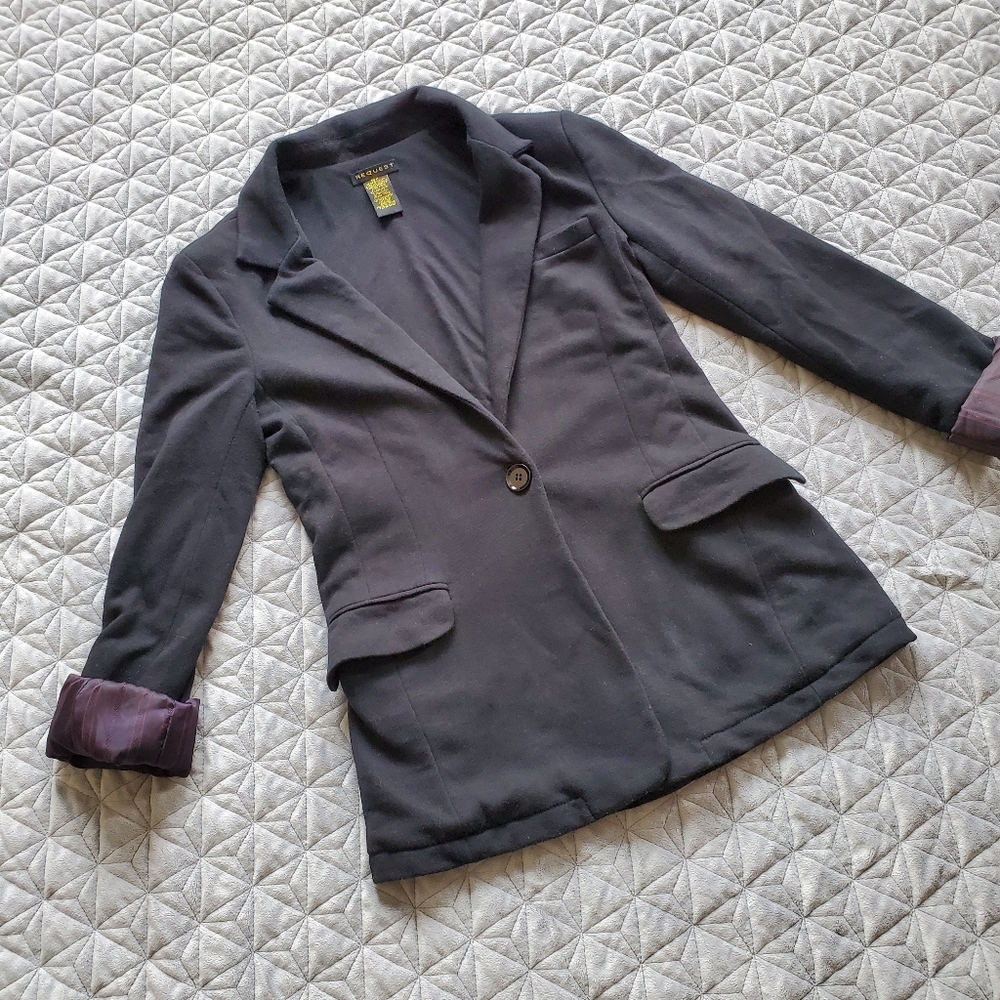 Cotton- blend Blazer